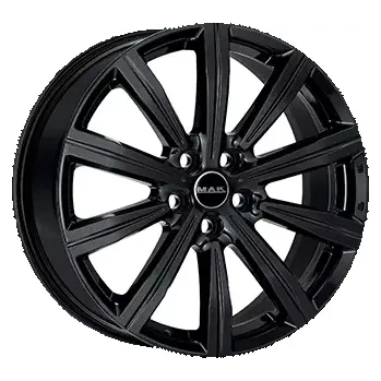 Alu kolo Alu kola MAK BIRMINGHAM, 19x8 5x120 ET38, černá lesklá (zátěžová)