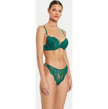 Dámská móda Guess Podprsenka Push-up O4YC15 KCC70 Zelená Regular Fit 34D