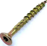 Vrut stavební RAPID ZH 5x50 ŽZN (TORX25) Vrut konstrukční, zapuštěná hlava, TORX, zinek žlutý