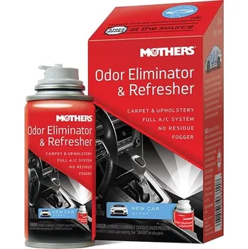 Vůně do auta Odor Eliminator & Refresher - osvěžovač vzduchu a eliminátor zápachu - New Car 57g | Mothers