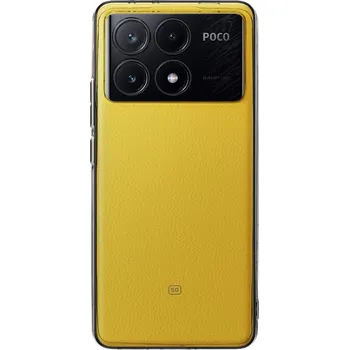 Pouzdro na mobilní telefon Tactical TPU Kryt pro Poco X6 Pro 5G Transparent 8596311244780