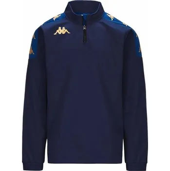 Pánská mikina KAPPA4SOCCER GASSOLO mikina Sr tm.modrá/modrá cobalt 2XL