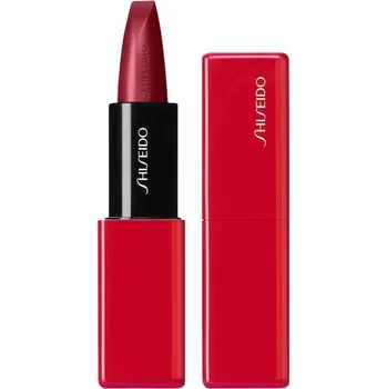 Rtěnka Shiseido Liceni-rtu LipstickTechnoSatin Gel Lipstick 411 Scarlet Cluster 4 g ()