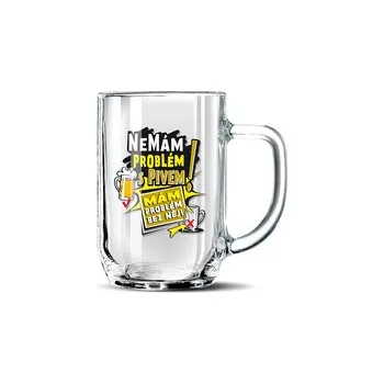 Sklenice Nekupto Dárkový půllitr Nemám problém s pivem! RDH