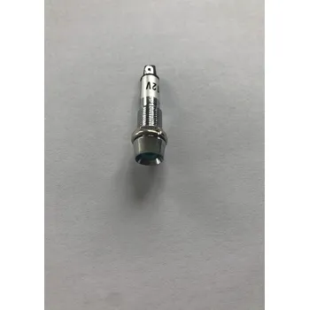 Kontrolka LED 12V zelená, pr.8 mm
