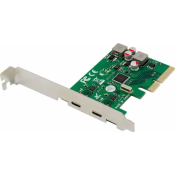 USB hub Conceptronic EMRICK08G 2-Port USB 3.2 Gen 2 Typ-C PCIe