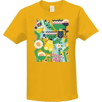 Tričko s potiskem Brouci na louce dětské