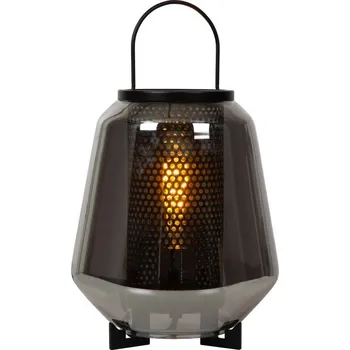 Lampička Lucide L455030165 stolní lampička SISKA E27 + sada - Trio LED žárovka 2x10W | E27 | 3000K | 806lm