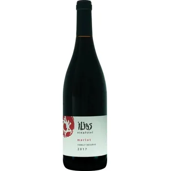 Víno Vinařství Ilias Merlot Family Reserve pozdní sběr 0,75l