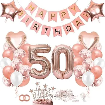 Balónek Narozeninová sada balónků 50 let