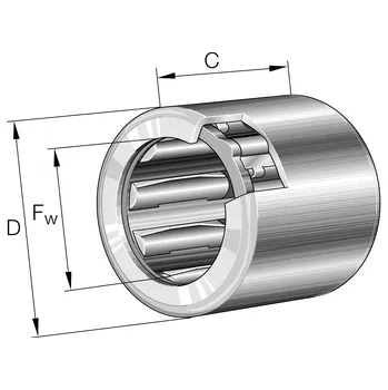 HF 1816-L564 INA Jehlová volnoběžka