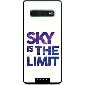 Pouzdro na mobilní telefon Lesklý kryt Mobiwear Glossy - Samsung Galaxy S10 Plus - G081G Sky (Prémiové lesklé pouzdro, obal, kryt Mobiwear Glossy na mobil Samsung Galaxy S10 Plus - G081G Sky, materiál Plast + TPU silikon - krytí po všech stranách, neošoupatelný potisk, tenké)