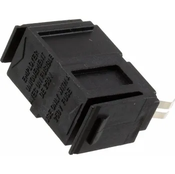 Elektrická zásuvka SCHURTER Zásuvka pro pojistku Fusedrawer 2 1x pojistka, Fingergrip