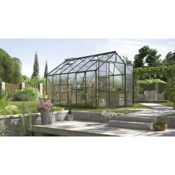 Skleník Skleník Vitavia Jupiter 9900 polykarbonát 6 mm 257 x 383 cm zelený