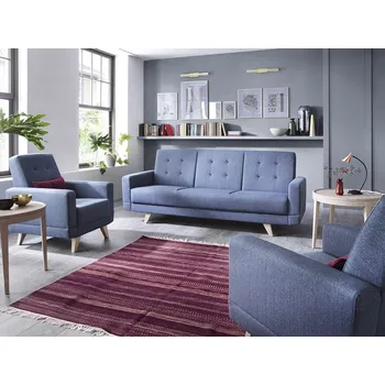 Sedací souprava Retro sedací souprava 3+1+1 SOLANO bez čalounění zadní části