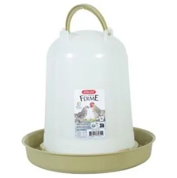 Chov hospodářského zvířete Žlab pitný pro drůbež 3l zelená Zolux