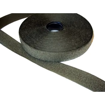 Zip Suchý zip 20mm zelený smyčka