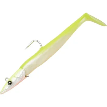 Umělá nástraha Savage Gear Sandeel V2 Big Game 21.5cm 140g (combo 2+1) Barva: Lemon Back