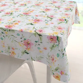 ubrus Bavlněný čtvercový ubrus Sandra SA-283 Havajské květy 40x40 cm