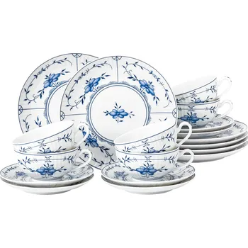 jídelní souprava Seltmann Weiden Amina Strohblume Čajový servis 18 ks