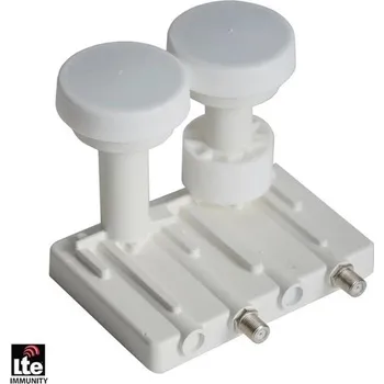 Satelitní konvertor LNB konvertor GoSAT GSC-302 monoblok Twin 4,3° 0,1dB