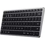 Satechi klávesnica Slim X1 Bluetooth Backlit Keyboard CZ - Space Gray, ST-BTSX1M-CZ Vesmírně šedá