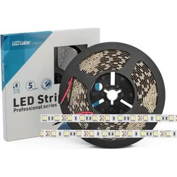 LED páska LEDLabs LED pásek 12W/m PRO 3Y 12V 60 LED/m LED 5050 SMD teplá bílá