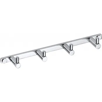 Sada koupelnových doplňků SAPHO X-ROUND E čtyřháček, chrom (104606102) XR204