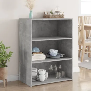 Organizace kuchyně vidaXL Příborník betonově šedý 70 x 41 x 93 cm kompozitní dřevo