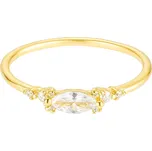 Olivie Stříbrný prsten GOLD 8821 Velikost prstenů: 4 (EU: 47-48) Ag 925; ≤1,0 g.