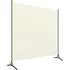 Paraván Textilní 1dílný paraván 320735 175 x 180 cm krémově bílý