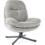 Křeslo otočné olivové HARPER