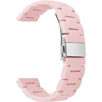 Řemínek na hodinky Lige Řemínek k hodinkám / Eco plast / šířka 22mm / pastelově růžové