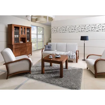 Sedací souprava Klasická sedací souprava KLASIK V 3W+1+1 bez čalounění zadní části