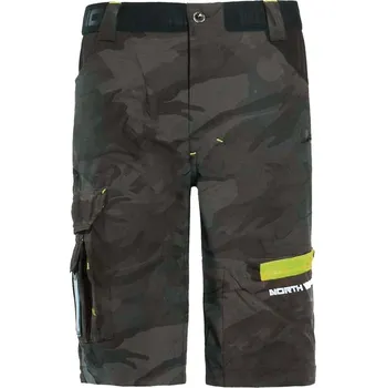 Pánské kraťasy Nine Worths Šortky Horn, pánské, vel.: 50, polyester, elastan, šedý maskáč 1423CAMO50