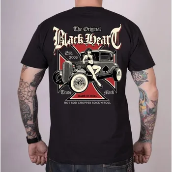 Pánské tričko tričko street pánské - BARBARA - BLACK HEART - 17419 - XXL