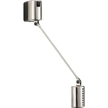 Lampička Nástěnné svítidlo Lumina Daphine LED 3 000K 20 cm nikl - Délka ramene 20 cm, délka hlavy lampy 8 cm broušený nikl LED 5 W celkem - Doprava zdarma