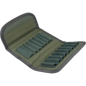 Příslušenství pro sportovní střelbu JACK PYKE Pouzdro na náboje 16 ks na pásek ZELENÉ