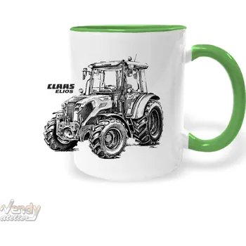 Hrnek - Claas Elios Barva: Zelená