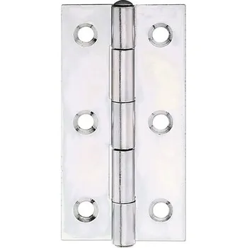 Tesařské kování Závěs se zanýtovaným mosazným čepem, 70x35 mm, galvanicky pozinkovaný