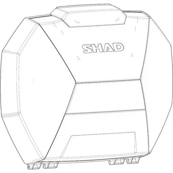 Motodoplněk Kryt kufru SHAD D1B38TAMR SH38X