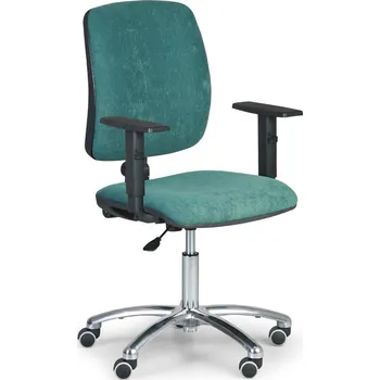 Pracovní židle Torino II područky T, zelená