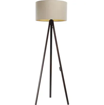 Lampička Stojací lampa STANDART 1xE27/60W/230V béžová/wenge
