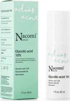 Pleťové sérum Nacomi Next Level Glycolic Acid 10 % sérum s kyselinou glykolovou 30 ml