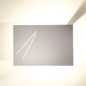 Lampička Knikerboker Des.agn designové nástěnné světlo bílé Bílá / opál 1 x 10 W LED - Doprava zdarma