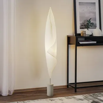 Lampička Ingo Maurer Wo-Tum-Bu 2 - LED stojací lampa - noha - Ø 9 cm, výška 16 cm bílá, šedá LED celkem 9 W - Doprava zdarma