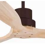FARO BARCELONA Stropní ventilátor Lantau L 3 lopatky hnědá/dřevo - minimální montážní výška 2,30 m borovice, hnědá - Doprava zdarma