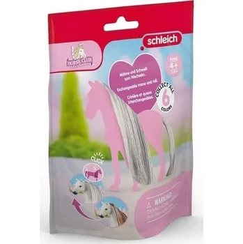 Doplněk k figurce Schleich 42652 Šedé doplňky na ocas a hřívu