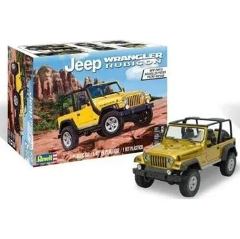 autíčko Revell Plastic ModelKit MONOGRAM Auto Jeep® Wrangler Rubicon (1:25)