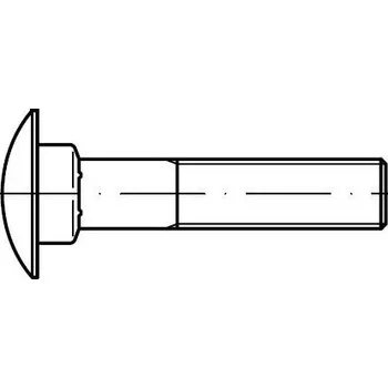 Šroub Šroub vratový DIN603 8x30 (balení 10 ks)